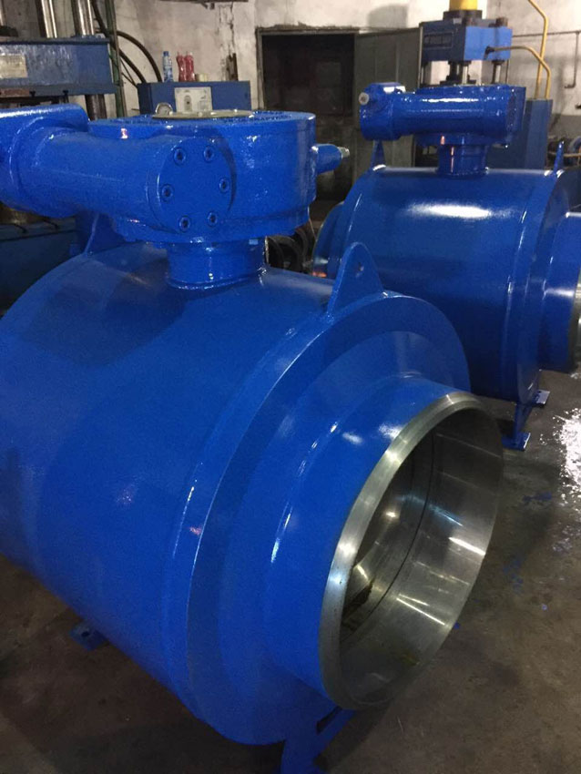 全焊接球閥生產(chǎn)車(chē)間